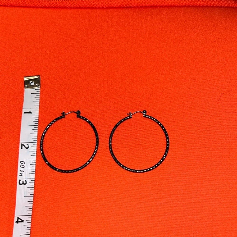 Hoop earrings